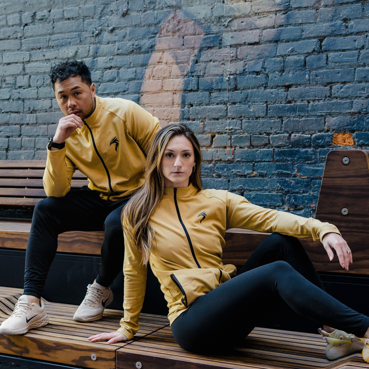 Slim-fit Valor zip up jacket featuring the Phoenix logo and slash detail, symbolizing resilience and mental health awareness.