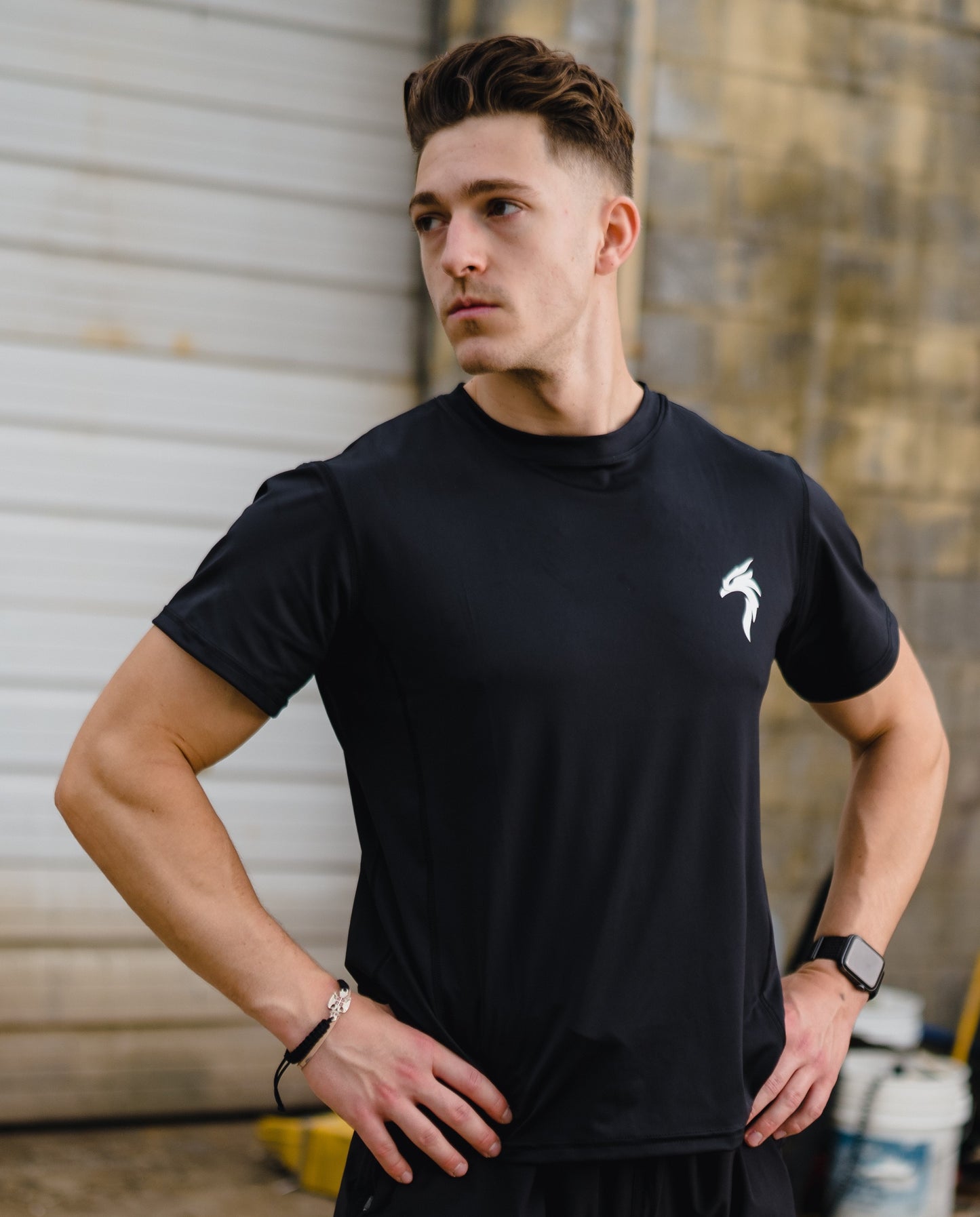 MEN'S VALOR PERFORMANCE SHIRT - BLACK