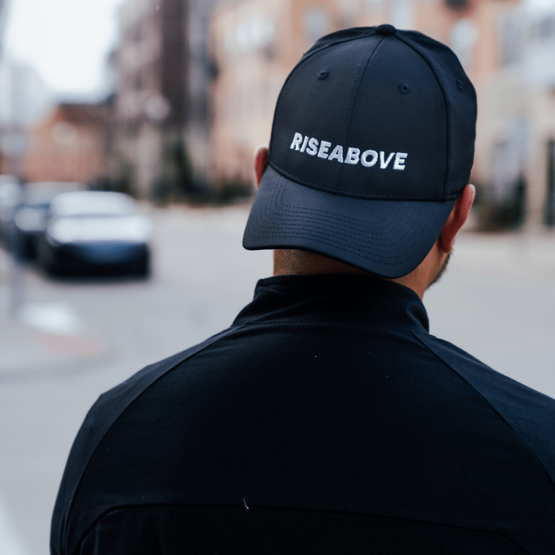 MEN'S R1 SNAPBACK - BLACK - Riseabove Apparel Inc