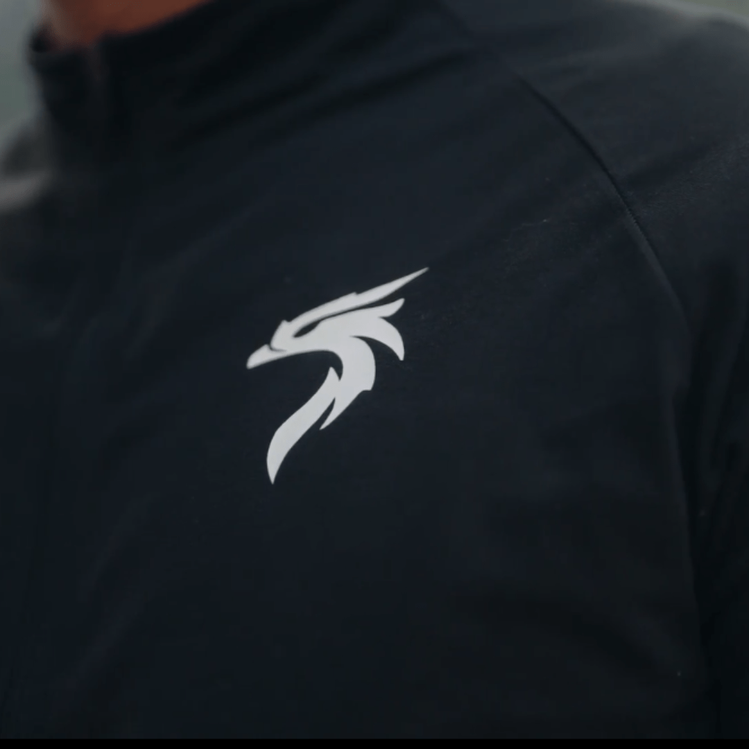 MEN'S VALOR ZIP UP - BLACK - Riseabove Apparel Inc