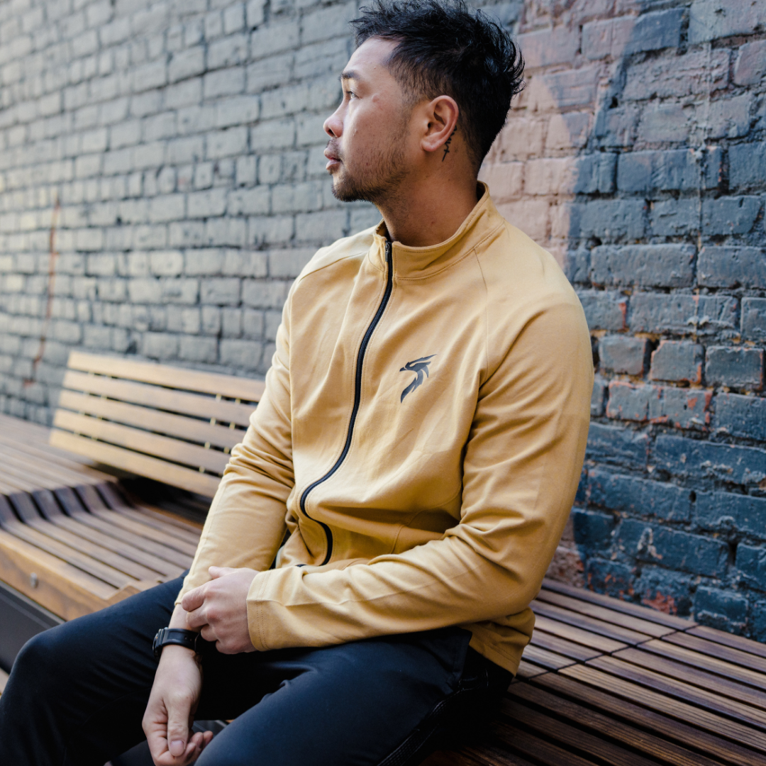 MEN'S VALOR ZIP UP - DESERT SAND