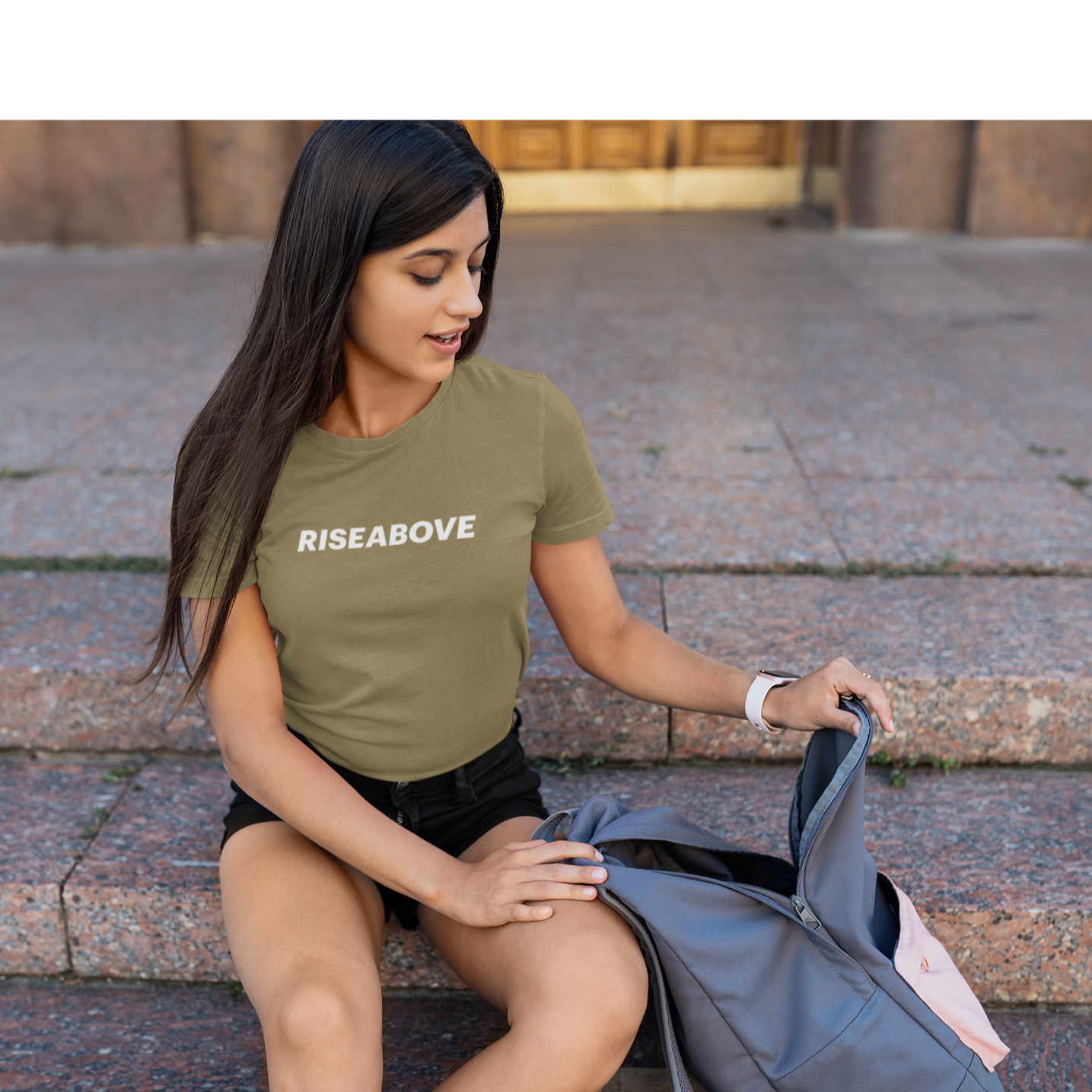 VALOR T-SHIRT (UNISEX) - MILITARY GREEN