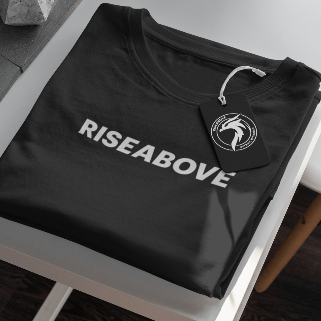 VALOR T - SHIRT (UNISEX) - BLACK - Riseabove Apparel Inc