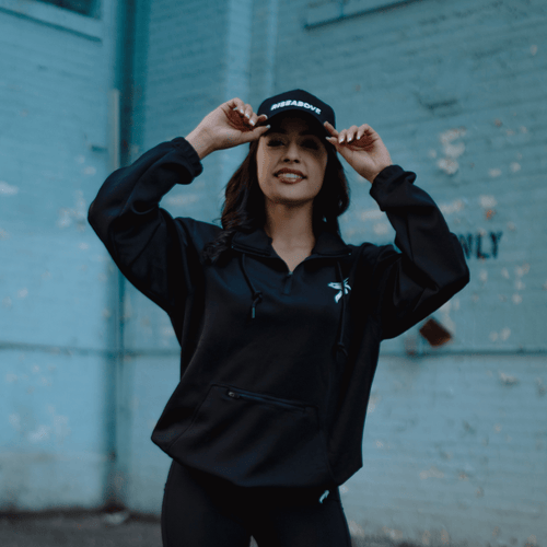 WOMEN'S GENESIS HOODIE - BLACK