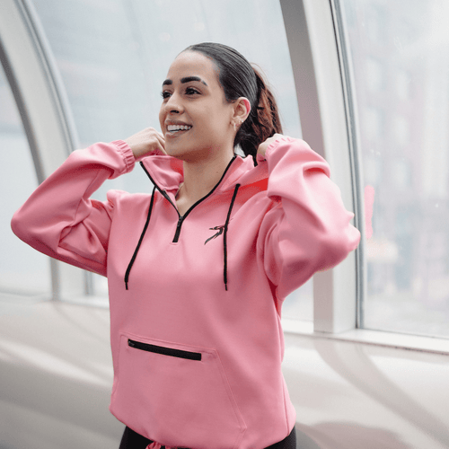 WOMEN'S GENESIS HOODIE - DESERT PINK