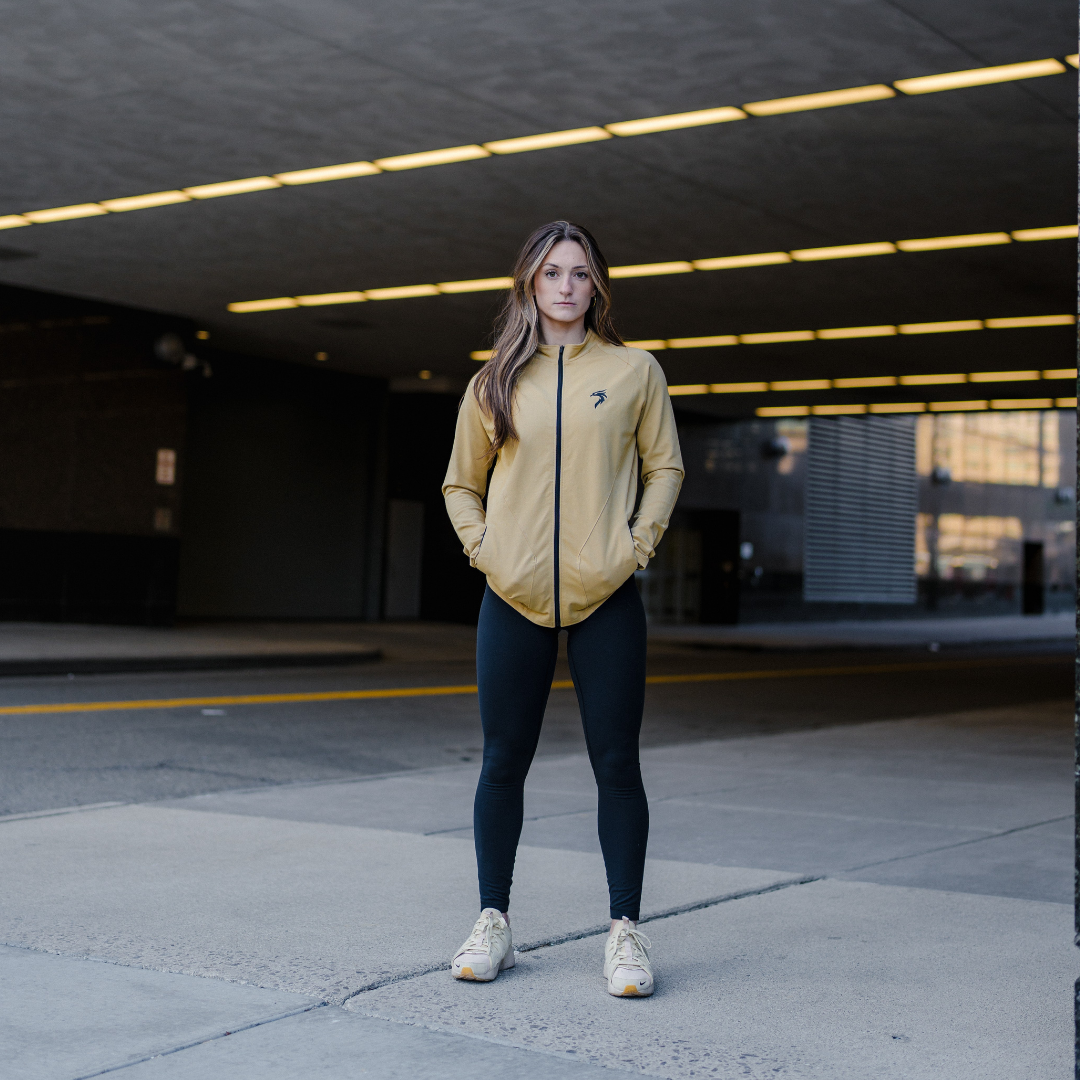 WOMEN'S VALOR ZIP UP - DESERT SAND