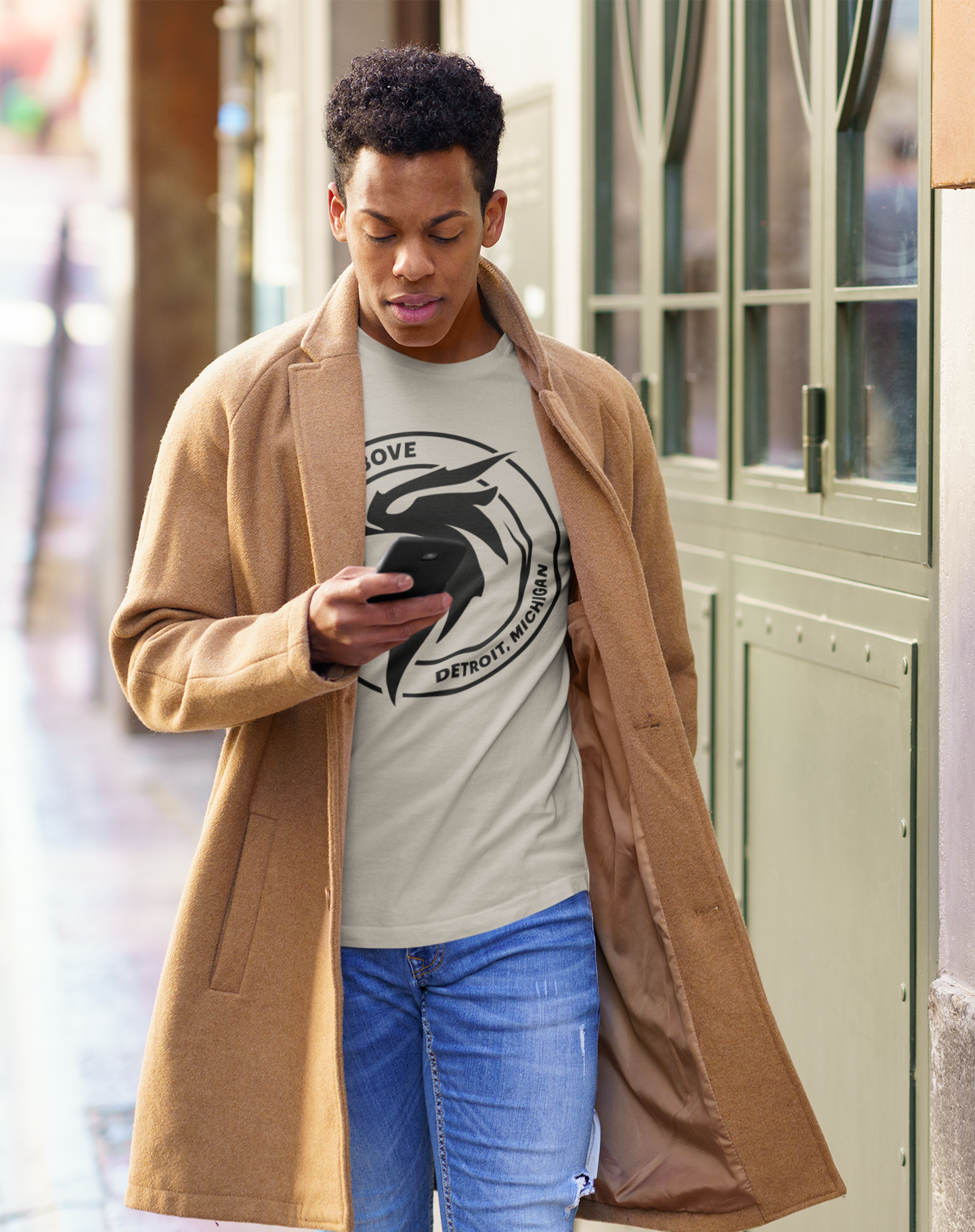 PHOENIX T-SHIRT (UNISEX) - SAND