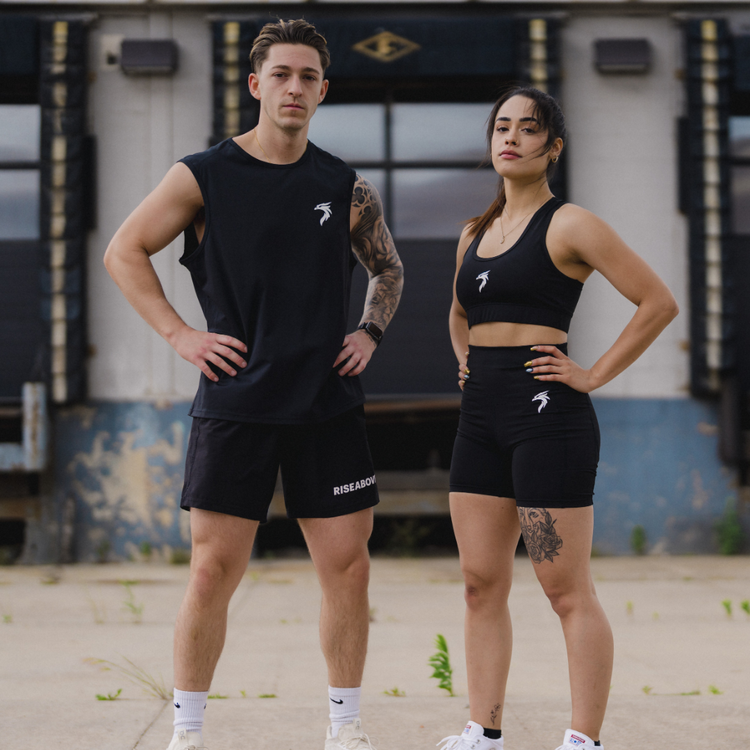 Recovery clothing collection featuring recovery shirts, recovery hoodies, athletic shorts with pockets, and athletic tank tops designed to inspire strength, resilience, and transformation.