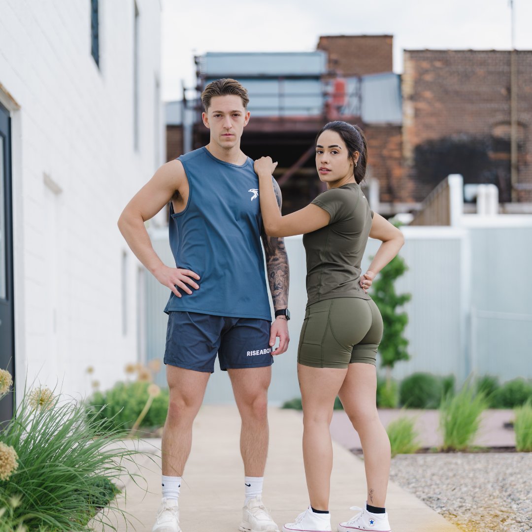 Shop the Valor Collection with men’s and women’s zip-ups, high-waisted leggings with pockets, biker shorts, performance shirts, and men’s shorts with zip pockets. Rise from the ashes with apparel that inspires courage and resilience.