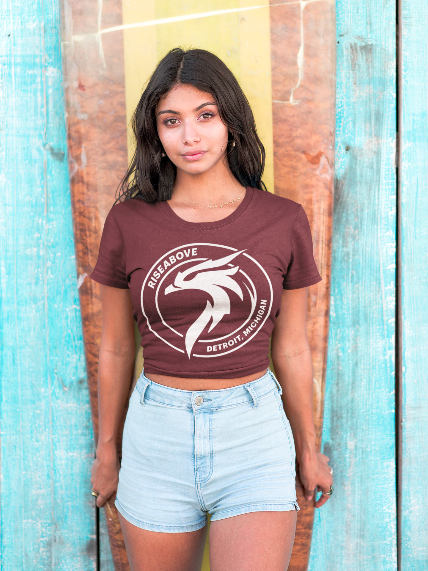 PHOENIX T-SHIRT (UNISEX) - MAROON