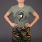 PHOENIX T-SHIRT (UNISEX) - MILITARY GREEN
