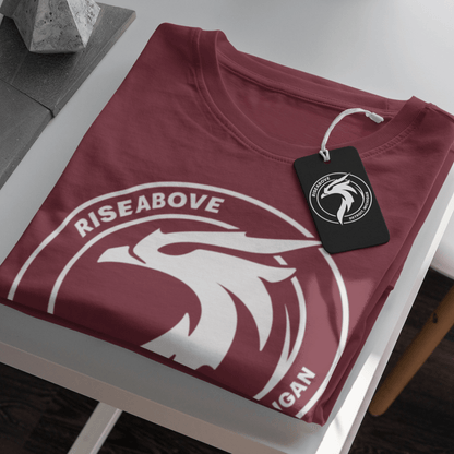 PHOENIX T - SHIRT (UNISEX) - MAROON - Riseabove Apparel Inc