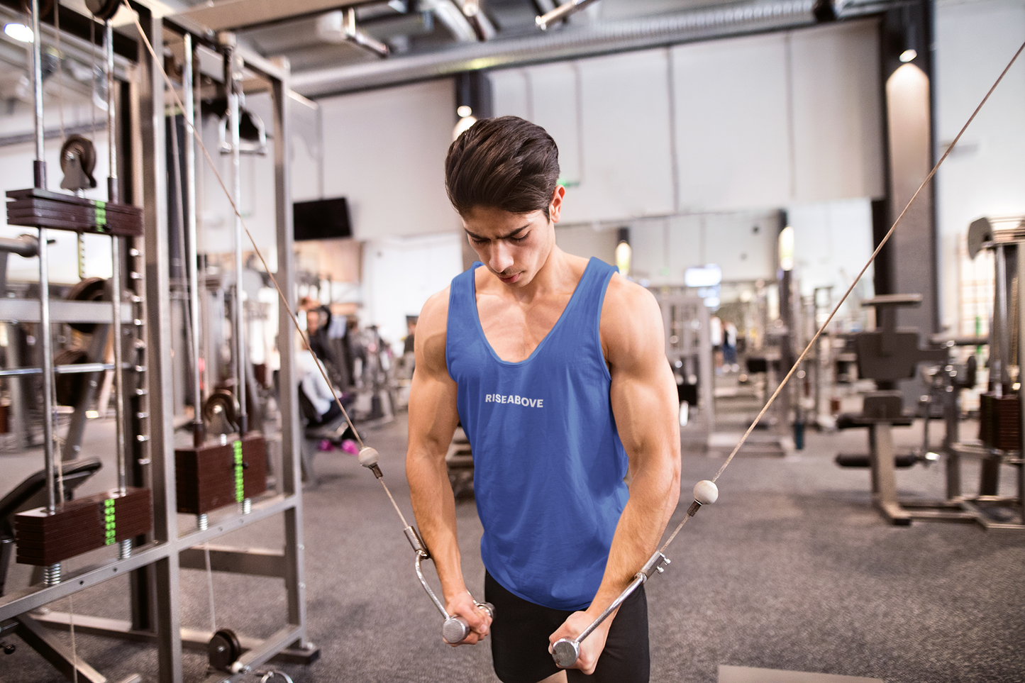 MEN'S VALOR TANK TOP - ROYAL BLUE