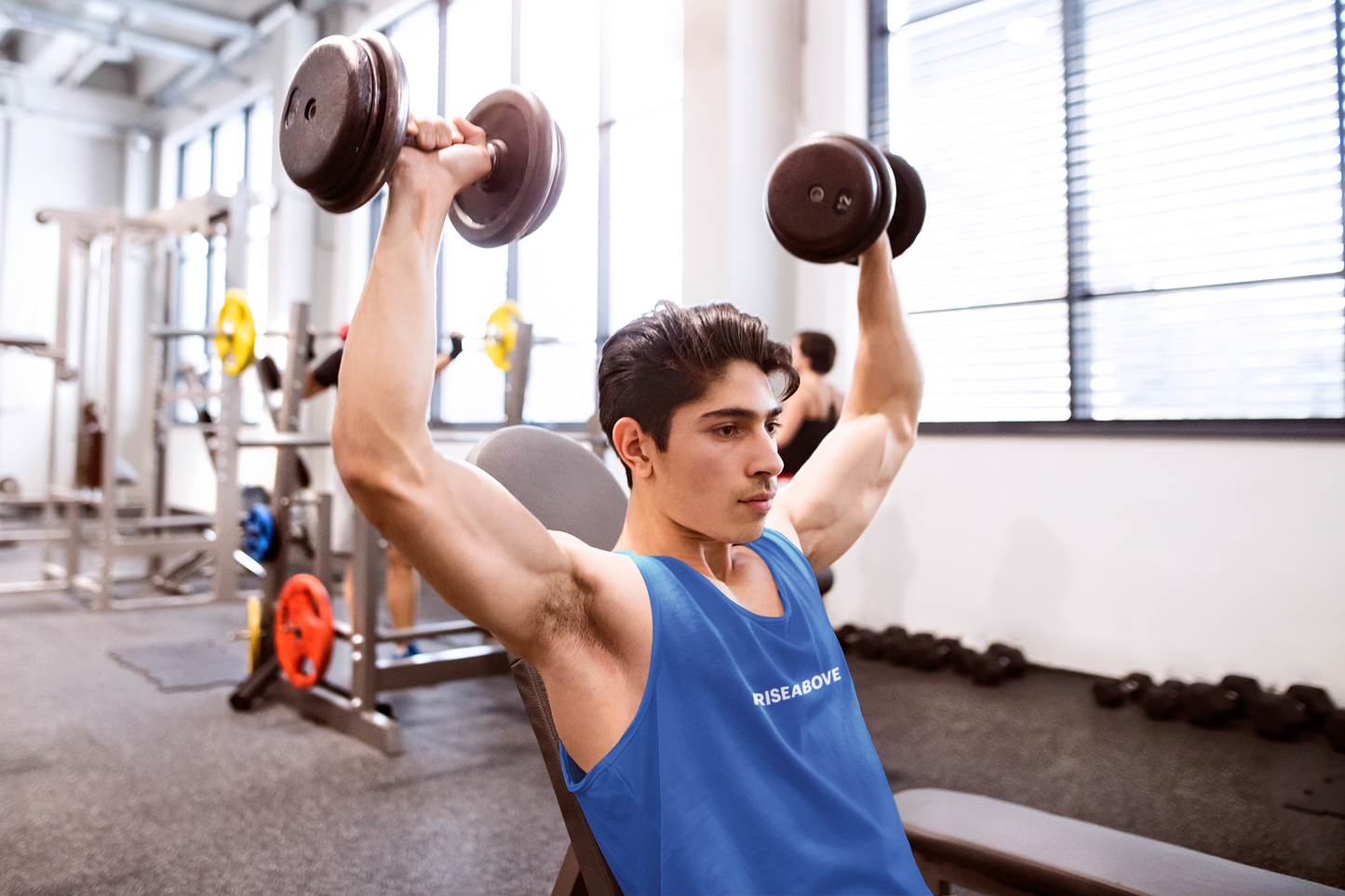 MEN'S VALOR TANK TOP - ROYAL BLUE